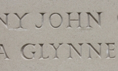 Names carved in Portland stone