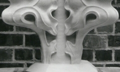 Finial with crockets