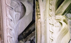 Crockets in Bath stone Crockets in Bath stone