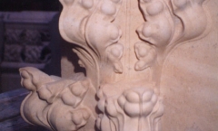 Architectural stone carved finial 