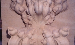 Stone finial