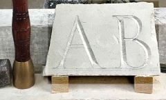 Beginners carved letters - 1 day course