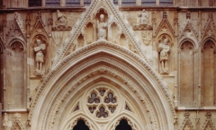 Great West Door - Unveiled by HRH Duke of York