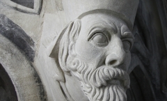 Medieval Bishop - Westminster Abbey Chapter House Medieval Bishop - Westminster Abbey Chapter House