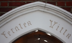House name - carved letters