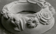 Portland stone wreath